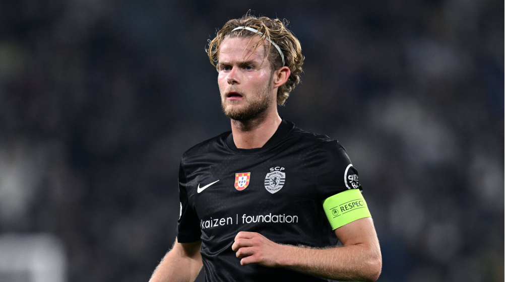 Morten Hjulmand, Sporting. Foto: Reprodução/Transfermarkt via IMAGO
