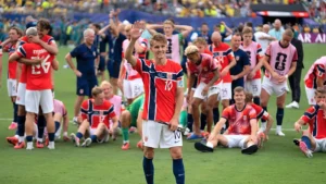 Martin Odegaard Brasil x Noruega