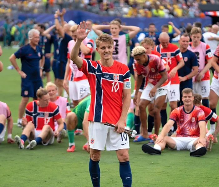 Martin Odegaard Brasil x Noruega