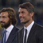 Pirlo e Maldini Itália