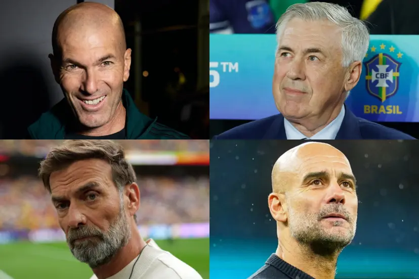 espanha copa zidane klopp guardiola ancelotti