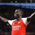 Bukayo Saka, Arsenal, Premier League. Foto: Reprodução/Arsenal FC via site oficial.