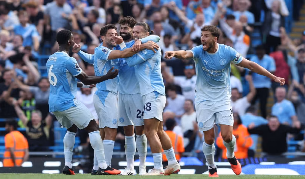 Manchester City x Bournemouth, Premier League 2026/2027. Foto: Michael Steele/Getty Images.