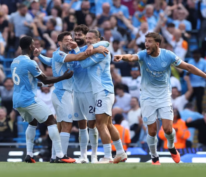 Manchester City x Bournemouth, Premier League 2026/2027. Foto: Michael Steele/Getty Images.