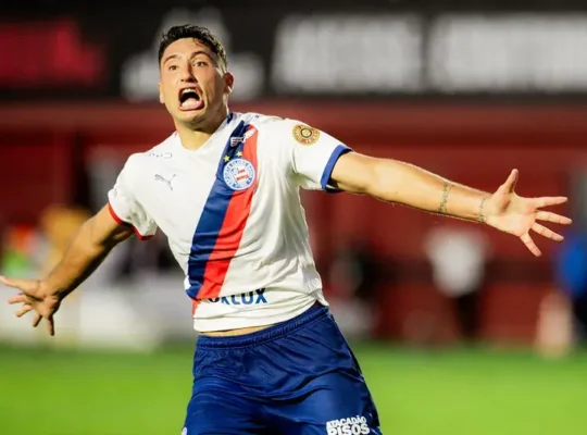 Gol de Alejo Véliz do Bahia