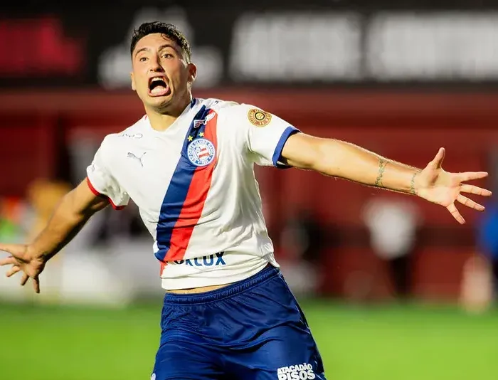 Gol de Alejo Véliz do Bahia