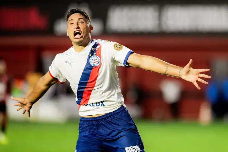 Gol de Alejo Véliz do Bahia