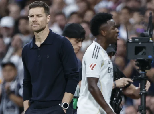 vinicius junior xabi alonso