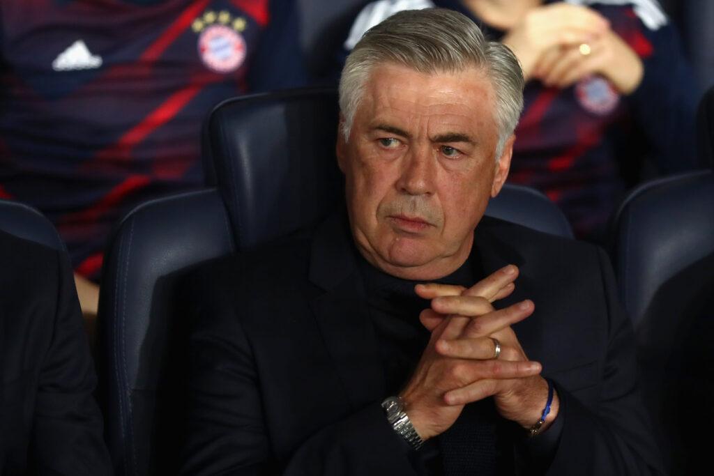 Carlo Ancelotti, Bayern. Foto: Alexander Hassenstein/Bongarts/Getty Images.