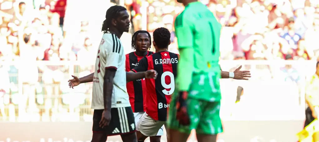 Milan x Manchester United, Amistoso. Foto: Reprodução/AC Milan site oficial.