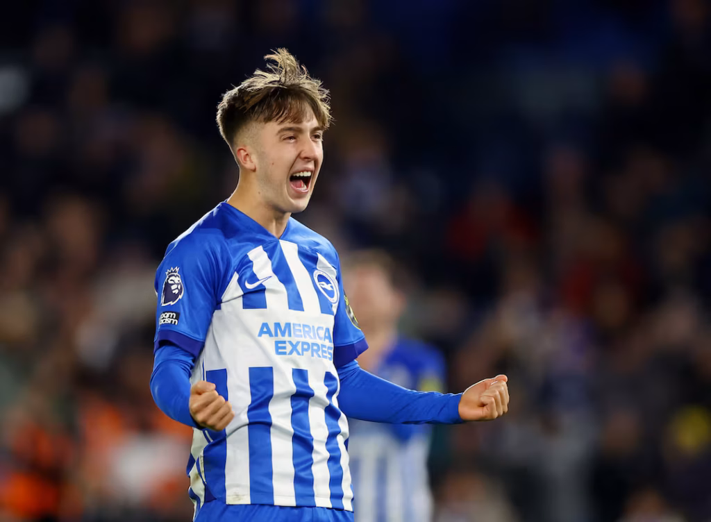 Jack Hinshelwood, Brighton. Foto: Matthew Childs/Action Images via Reuters.