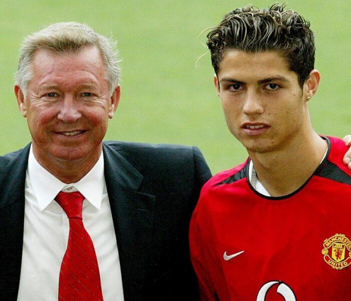 cristiano ronaldo united 2003 ferguson premier league