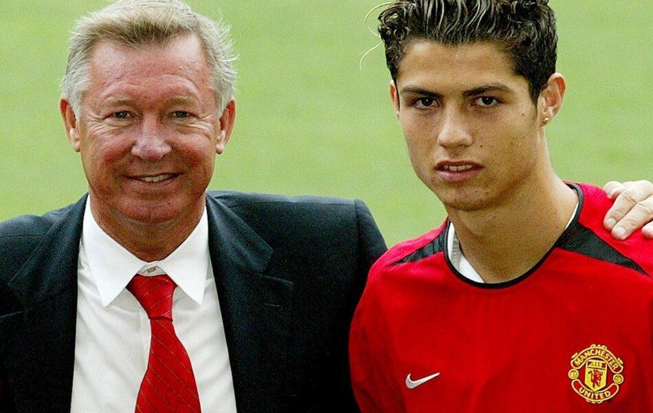 cristiano ronaldo united 2003 ferguson premier league