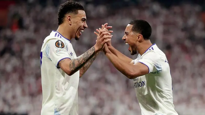 Aston Villa, Europa League. Foto: Reprodução/BBC Sport via Getty Images.
