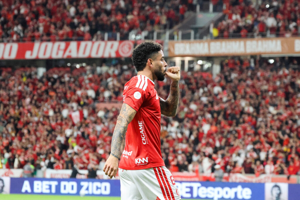 Matheus Bahia, Internacional x Corinthians, Copa do Brasil 2026. Foto: Ricardo Duarte/Sport Club Internacional via Flickr.