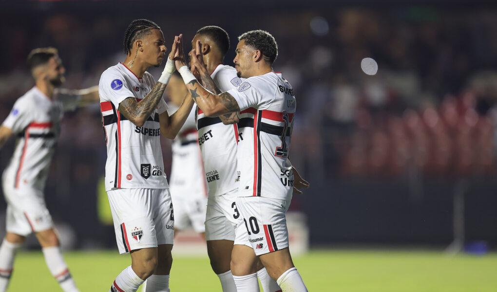 São Paulo x Bolívar, Copa Sul-Americana. Foto: Rubens Chiri e Paulo Pinto/Saopaulofc.net