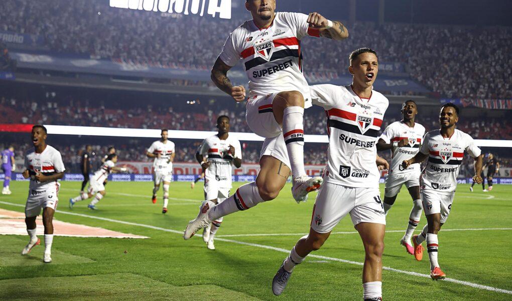 São Paulo vence Bragantino com primeiro gol marcado por Luciano