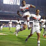 São Paulo vence Bragantino com primeiro gol marcado por Luciano
