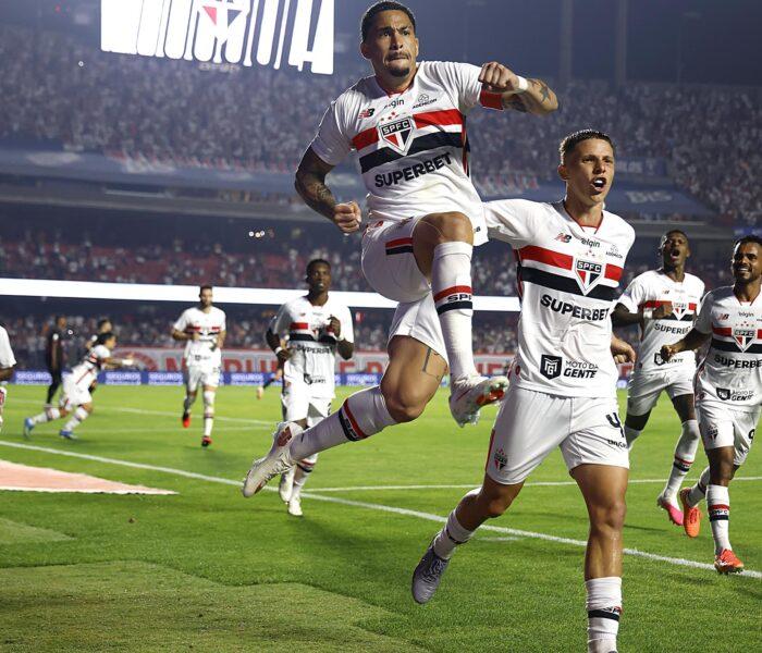 São Paulo vence Bragantino com primeiro gol marcado por Luciano