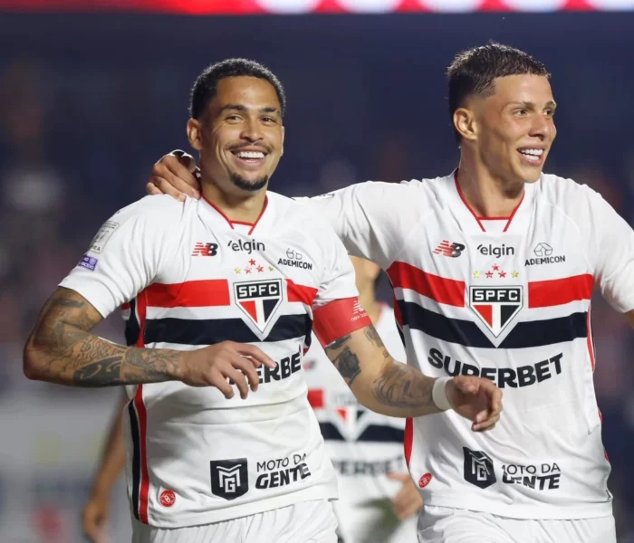 São Paulo derrotou Bragantino com gol de Luciano