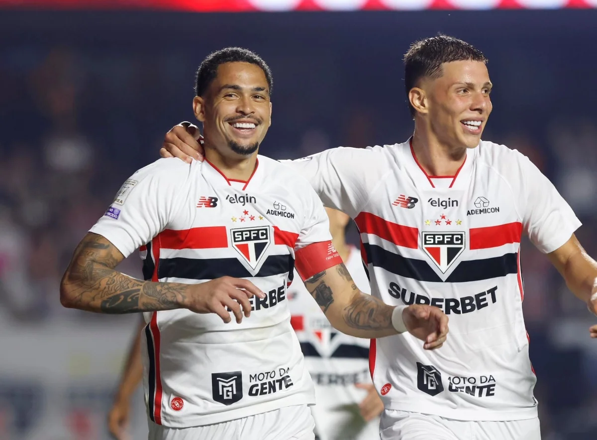 São Paulo derrotou Bragantino com gol de Luciano
