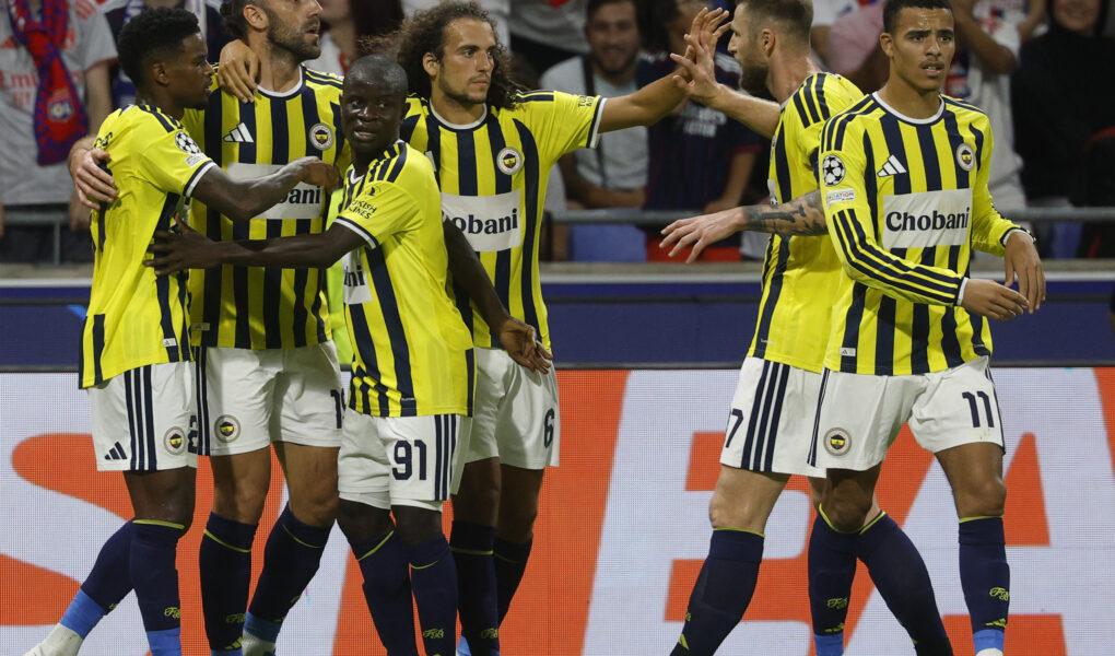Fenerbahçe x Lyon, UEFA Champions League. Foto: Fenerbahçe, UEFA. Foto: Reprodução/Fenerbahçe via site oficial.