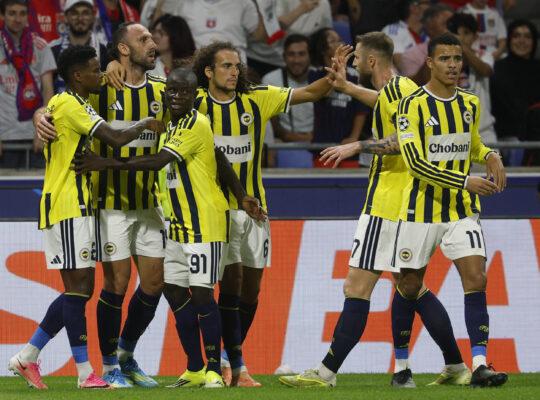 Fenerbahçe x Lyon, UEFA Champions League. Foto: Fenerbahçe, UEFA. Foto: Reprodução/Fenerbahçe via site oficial.