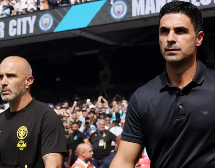 Arteta Maresca Arsenal Manchester City Premier League