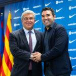 Joan Laporta, Deco, Barcelona. Foto: Pere Puntí/Mundo Deportivo.