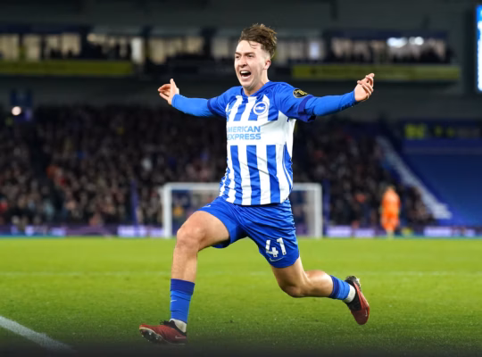 Brighton, Jack Hinshelwood. Foto: Adam Davy/PA.
