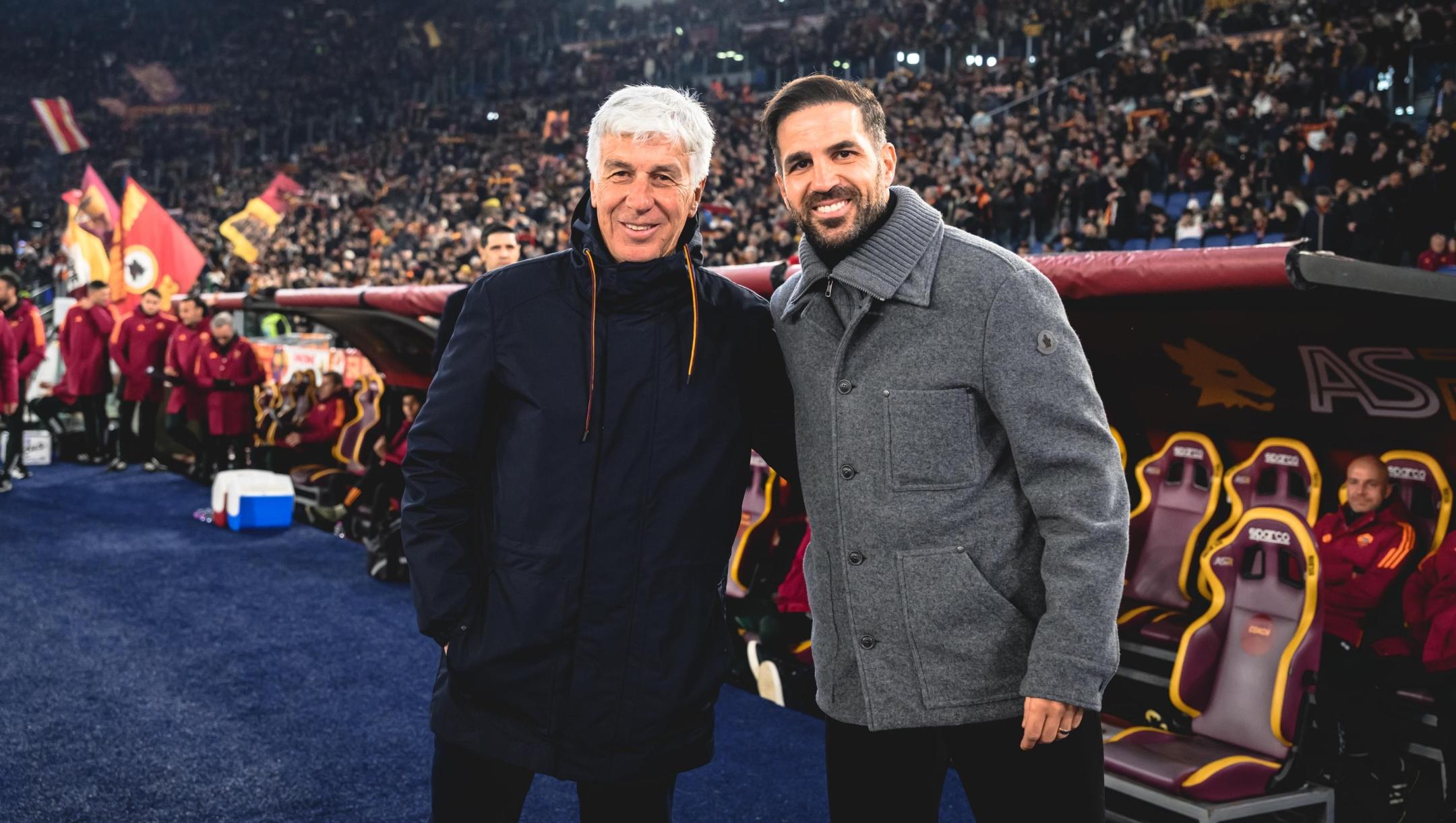 gasperini e fabregas roma e como