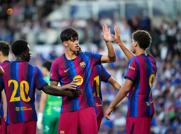 Hamza AbdelKarim, Barcelona. Foto: Pere Puntí/Mundo Deportivo.