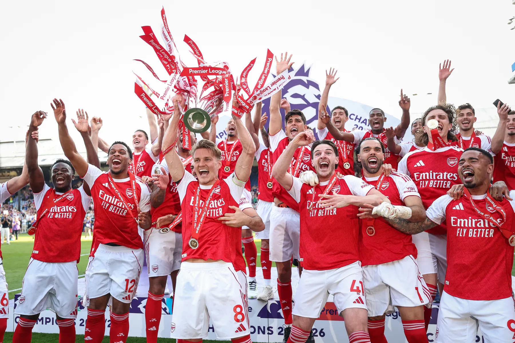 Arsenal campeão da Premier League de 2025/26