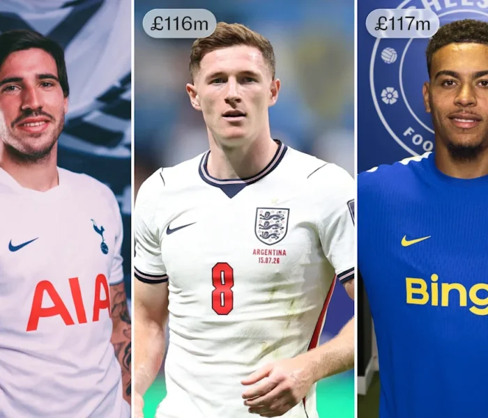 Sandro Tonali, Elliot Anderson and Morgan Rogers Premier League