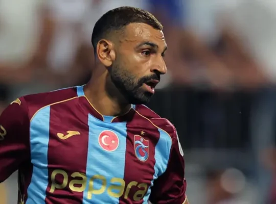 Mohamed Salah, Trabzonspor. Foto: Reprodução/BBC Sport via Getty Images.