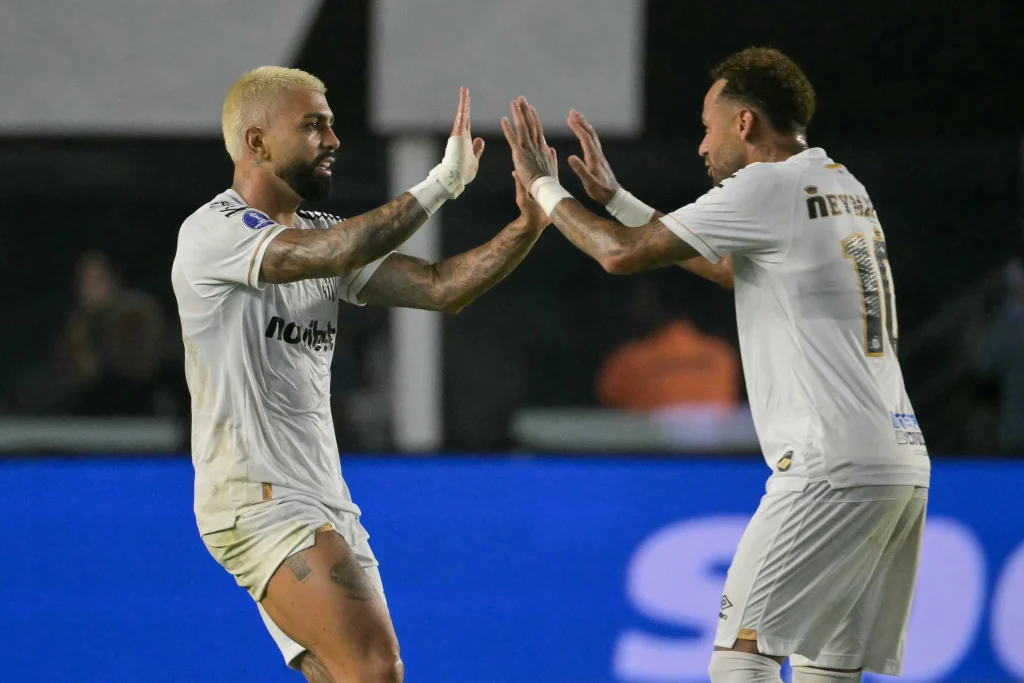 neymar gabigol santos