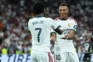 Com show de Mbappé, Real Madrid atropela a Real Sociedad