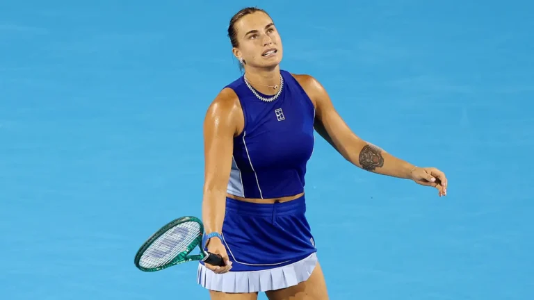 Aryna Sabalenka não mostra ter nível para defender o título no US Open em 2026