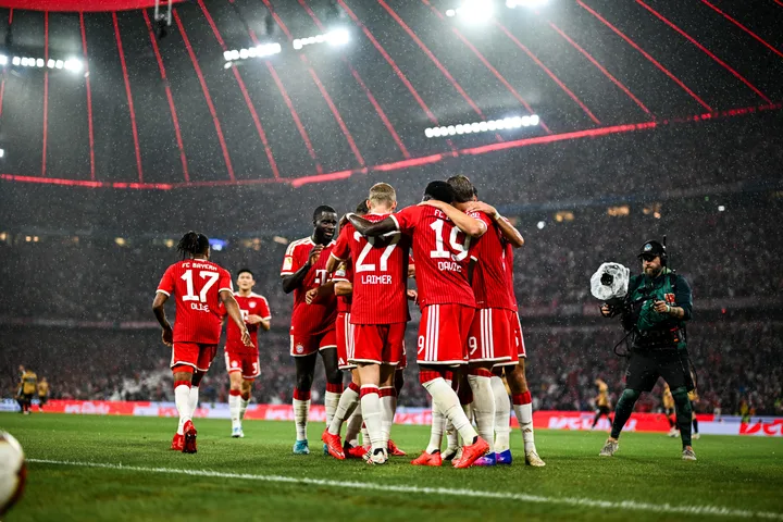 Bayern de Munique x Stuttgart, Bundesliga 2026/2027. Foto: DFL/Getty Images/DFL/Getty Images.