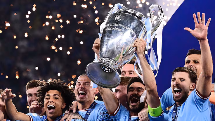 Manchester City, Champions League. Foto: Marco Bertorello/AFP