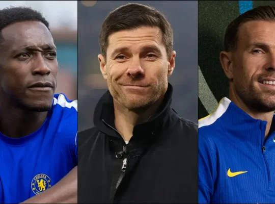 Chelsea Henderson Xabi Alonso Welbeck