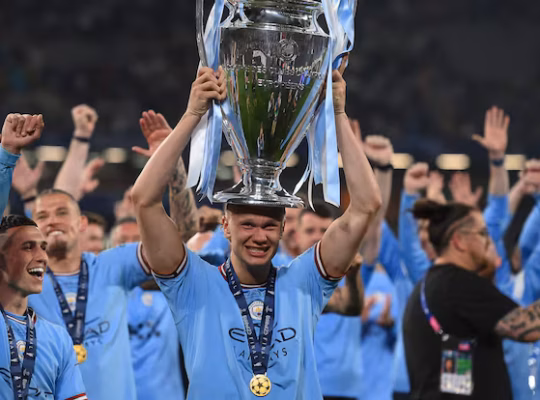 Erling Haaland, Manchester City, Champions League. Foto: Reprodução/Diario As.