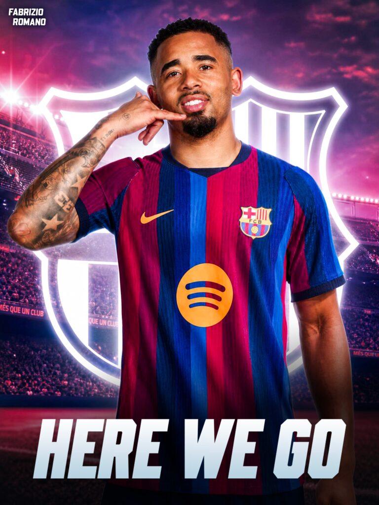 Gabriel Jesus é do Barcelona! O brasileiro resolve o problema do Barça? Confira