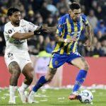 Rosario Central x Corinthians, Libertadores 2026. Foto: Marcelo Manera/AFP.