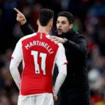 Gabriel Martinelli, Mikel Arteta, Arsenal. Foto: Richard Heathcote/Getty Images