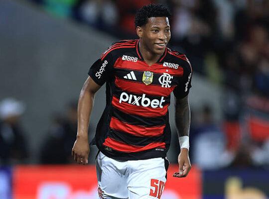 Gonzalo Plata, Flamengo. Foto: Buda Mendes/Getty Images.