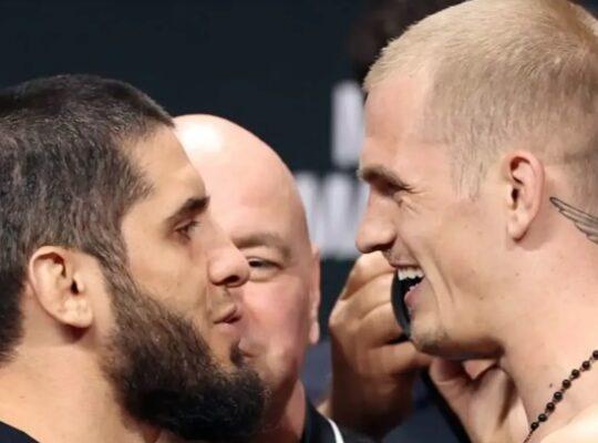 UFC 330: Islam Makhachev (esquerda) e Ian Garry (direita) fazem a luta principal