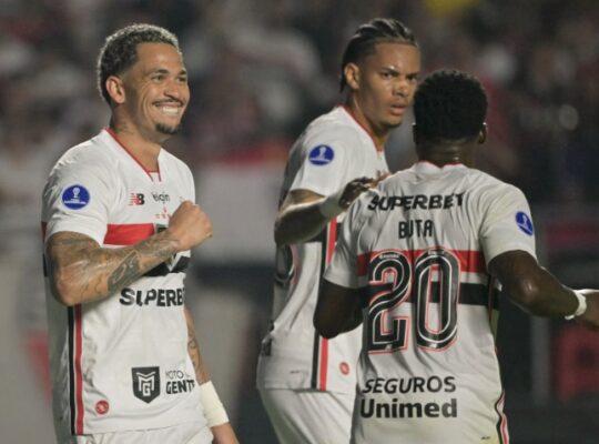 Luciano marcou na vitória do São Paulo sobre o Bolívar