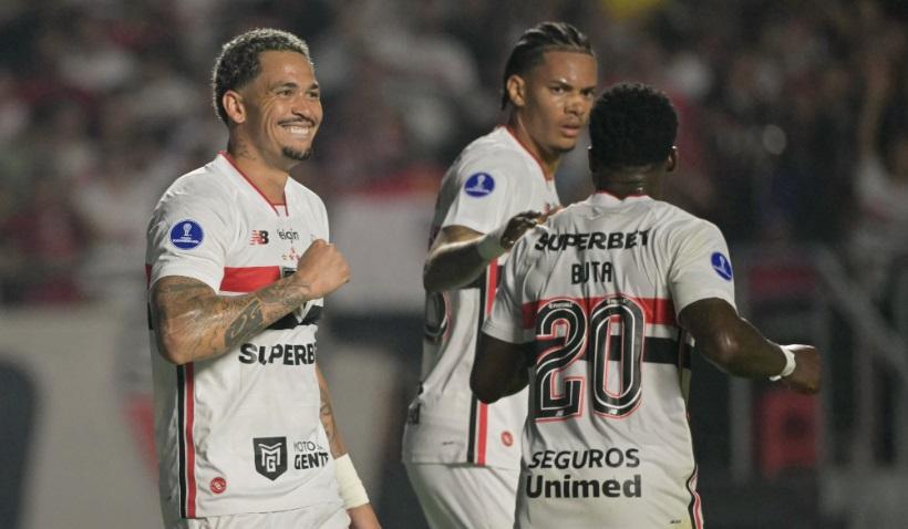 Luciano marcou na vitória do São Paulo sobre o Bolívar