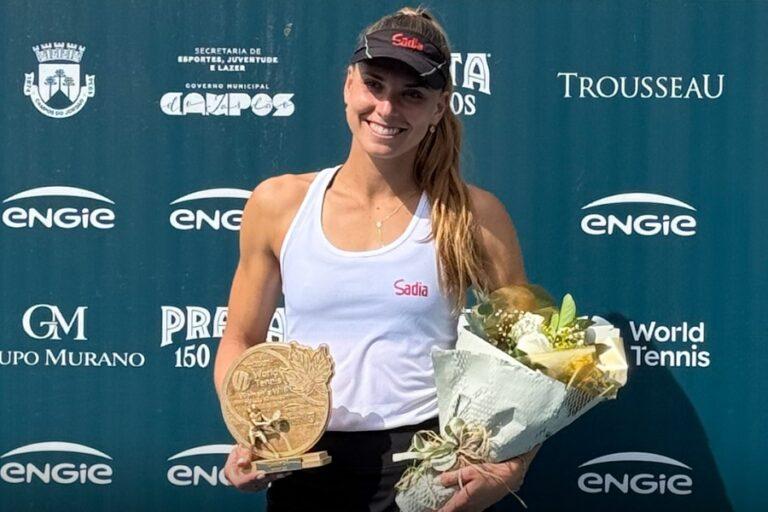 Tênis feminino: Luiza Fullana é campeã no W15 de Campos do Jordão; confira os resultados da semana
